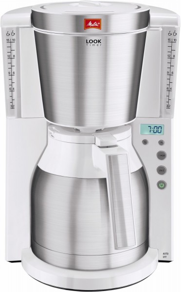1011-15 Look IV Therm Timer Kaffeeautomat weiß/edelstahl