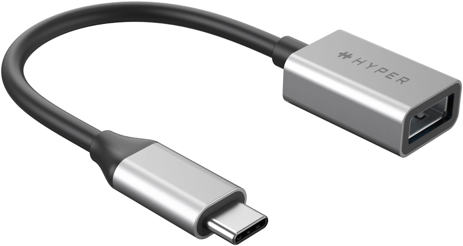 HyperDrive USB Type-C > USB Adapter silber
