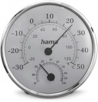 Saipan Thermo-/Hygrometer silber