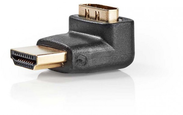 CVGB34902BK HDMI-Adapter HDMI-Stecker>HDMI-Buchse 270° gew. schwarz