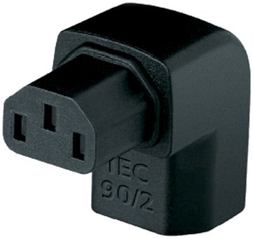 IEC-90/2 Adapter schwarz