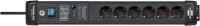 Steckdosenleiste 6-fach (3m) Premium-Line schwarz