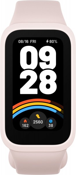 Smart Band 9 Active Activity Tracker pink, Schlafüberwachung, 18 Tage Akkulaufzeit, Trainingsdatenerfassung, wasserdicht, Schrittzähler