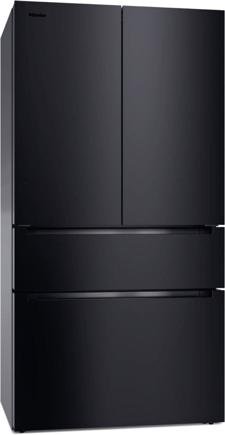 KFFD 6867 French Door Obsidianschwarz matt