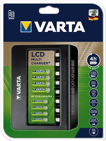LCD Multi Charger+ Akku-Ladegerät