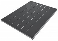 Fachboden 1HE (483x600 mm) schwarz bis 100 kg