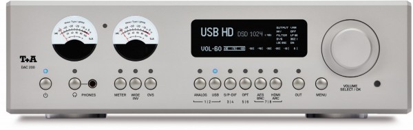 DAC 200 (V1.0) Wandler silber