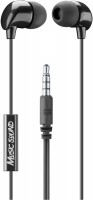 In Ear Earphones In-Ear-Kopfhörer mit Kabel schwarz