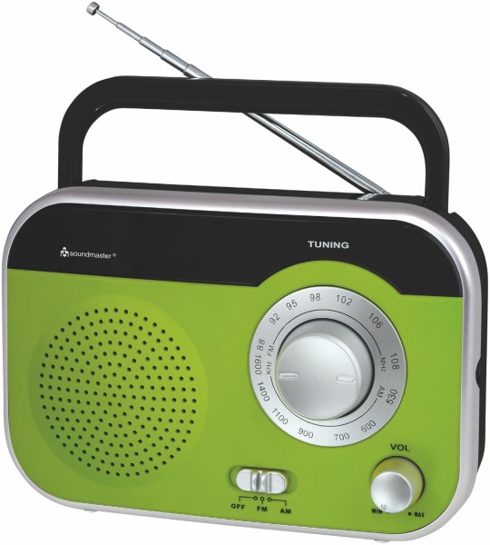 TR 410 GR Kofferradio grün
