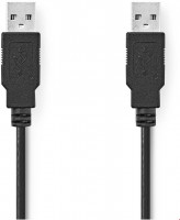 CCGL60000BK20 USB 2.0 Kabel (2m) Stecker > Stecker schwarz