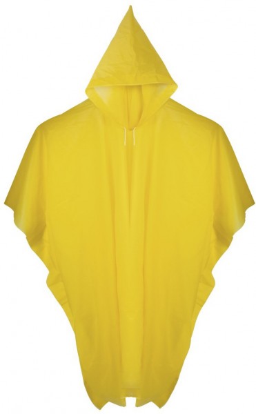 Regenponcho gelb