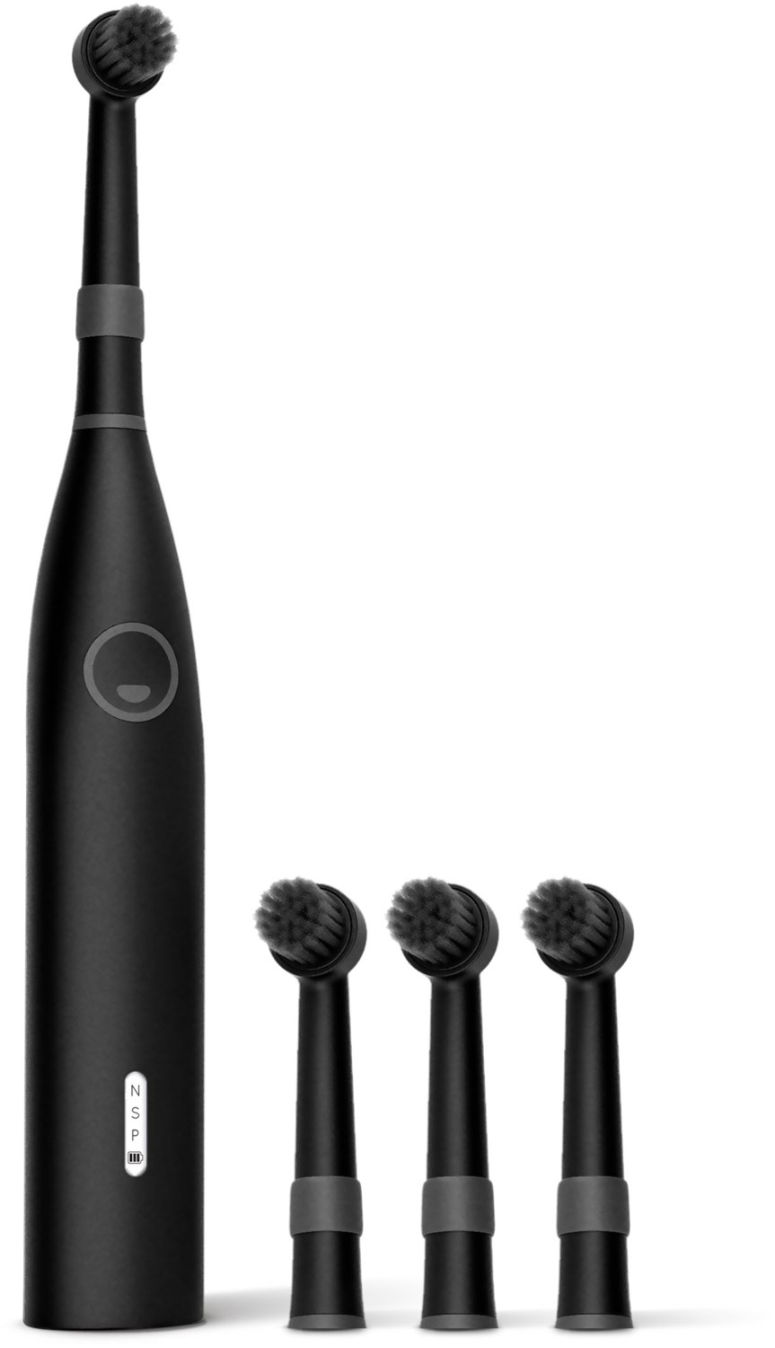 ECO R2 + 3 Refills Elektrische Zahnbürste all black