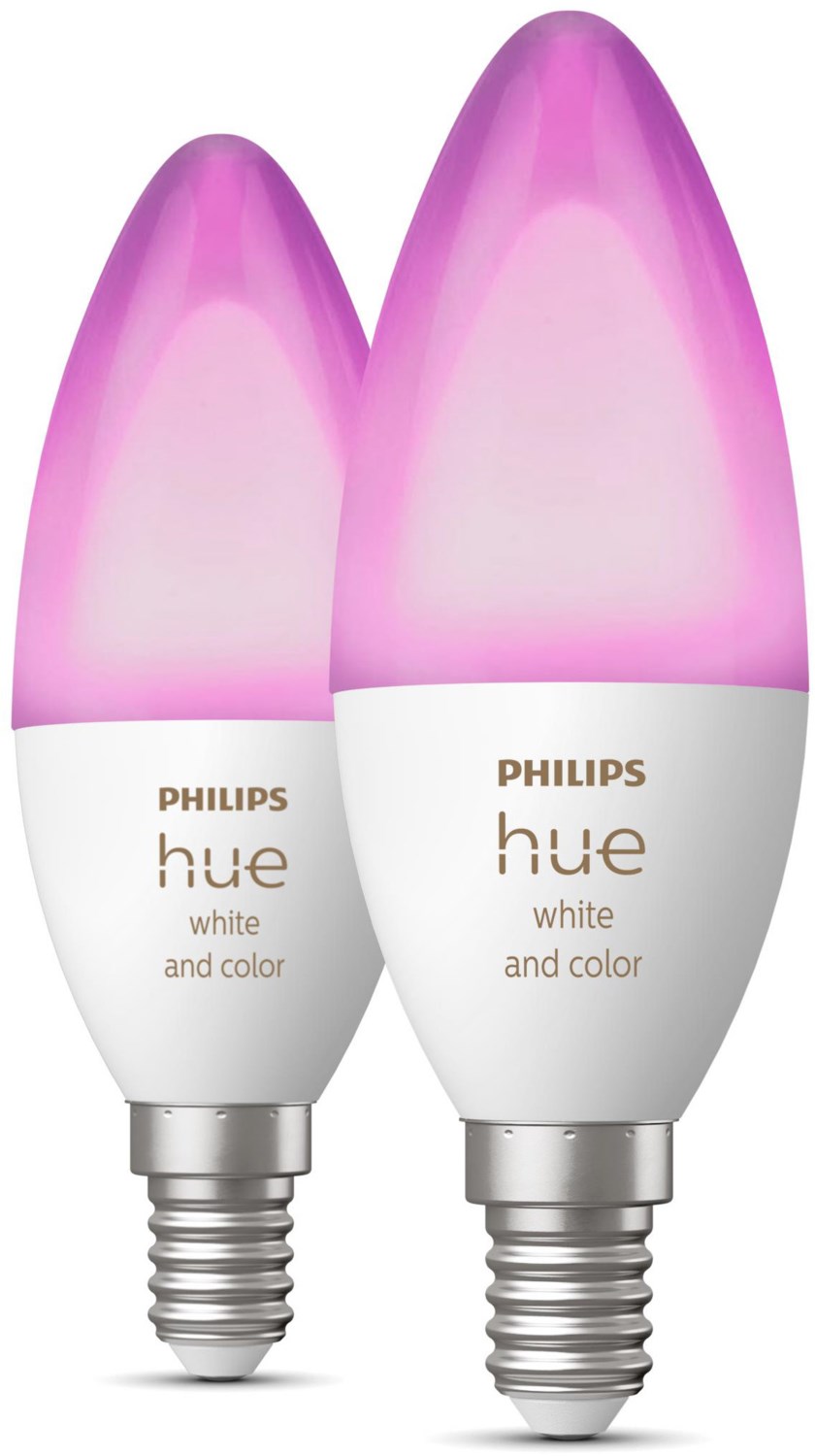 Philips Hue White & Color Ambiance E14 6er-Set