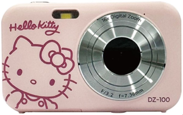 DZ-100 Hello Kitty Digitale Kompaktkamera pink