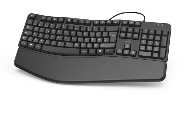 EKC-400 Tastatur (kabelgebunden) mit Handballenauflage schwarz