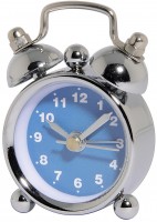 Nostalgie Mini Wecker blau
