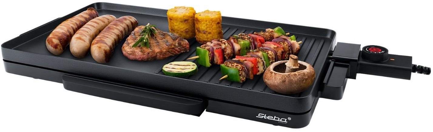 VG 30 BBQ Slim Barbecue-Tischgrill schwarz