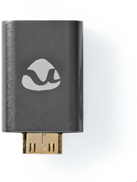 CVTB34906GY HDMI-Adapter HDMI-Mini-Stecker>HDMI-Buchse gun metal grau