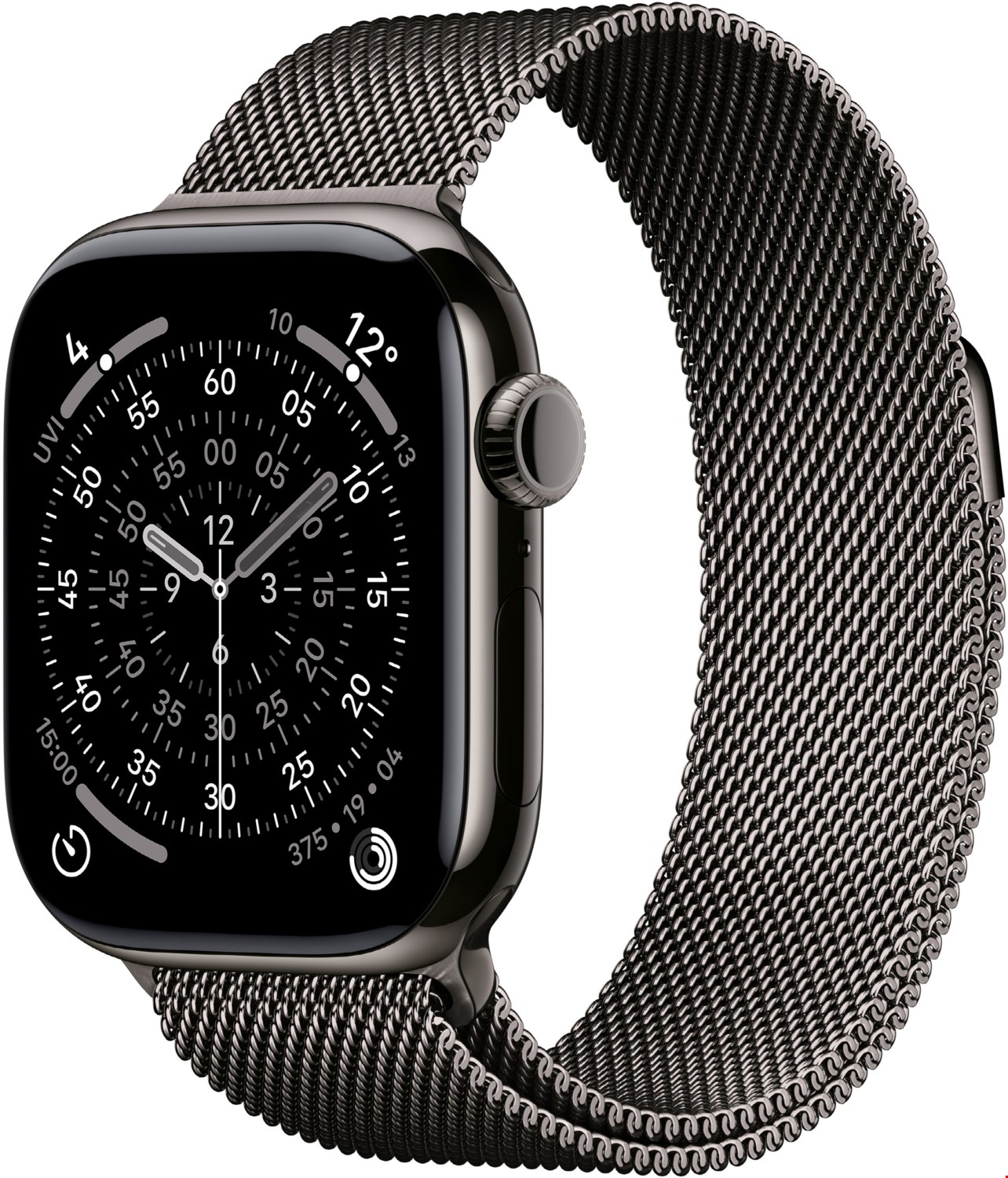 Watch Series 11 (42mm) GPS+5G Smartwatch Titan mit Milanaise Armband schiefer/schiefer