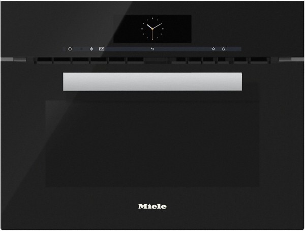 Miele H 6800-1 BM Backofen mit Mikrowellenfunktion obsidianschwarz