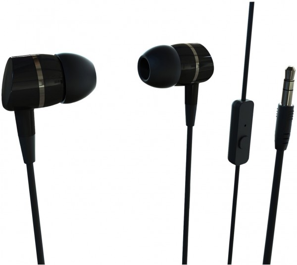 SMARTSOUND In-Ear-Kopfhörer mit Kabel schwarz