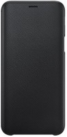 Wallet Cover für Galaxy J6 schwarz