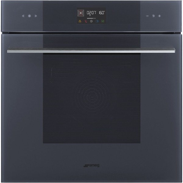 SO6102TGF Einbaubackofen neptune grey, 68 l, Pizza-Stufe, schnelles Vorheizen, Hefeteig-Gärstufe, 59,7 cm breit, A+, grau, Linea