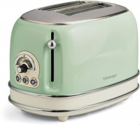 Vintage 2-Schlitz-Toaster grün