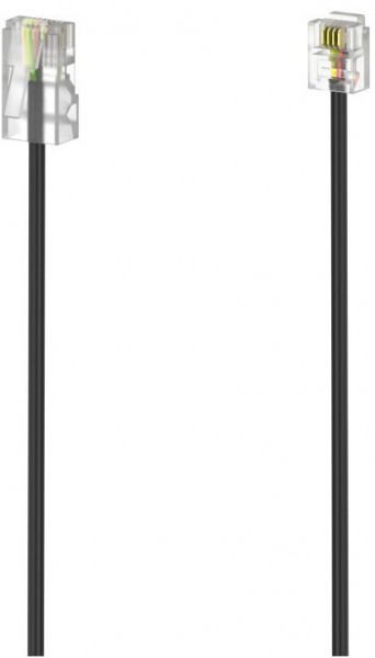 DSL-Anschlusskabel (3m) Modular-St. 8p4c>Modular-St 6p4c schwarz