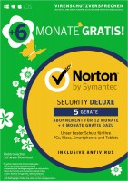 Security Deluxe (1,5 Jahre) Software für 5 Geräte