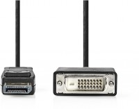 CCGL37200BK20 DP > DVI Kabel (2m) DP Stecker > DVI-D 24+1 Stecker schwarz