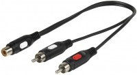 Audio Y-Adapter Cinch-Kupplung