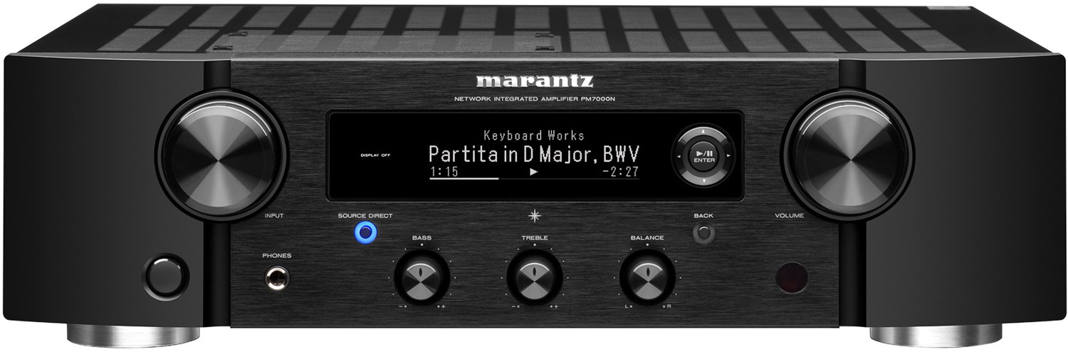 Marantz PM7000N Vollverstärker Stereo schwarz  - Onlineshop EURONICS