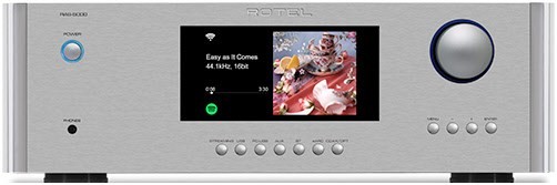 RAS-5000 Vollverstärker &amp; Netzwerk-Player silber