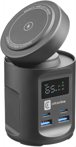 Mag Hub 4-Port Charger Station schwarz