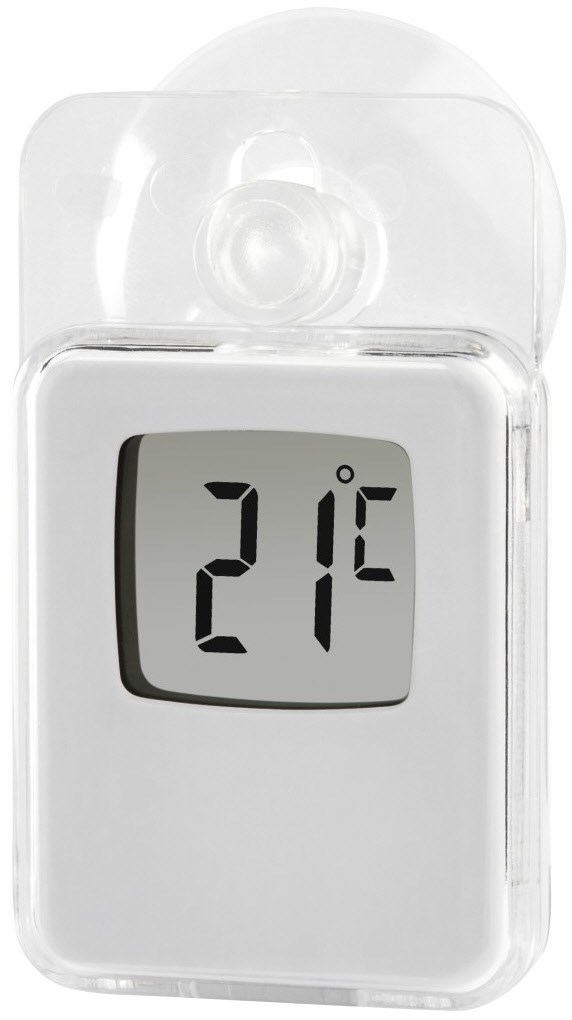 KADAX Froschthermometer - Lustiger Fensterthermometer Für Innen & Außen