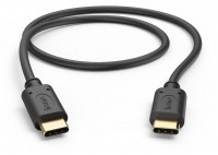 Ladekabel USB-C (0,5m) schwarz