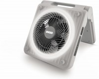 86517 Solarventilator Camping Tischventilator grau