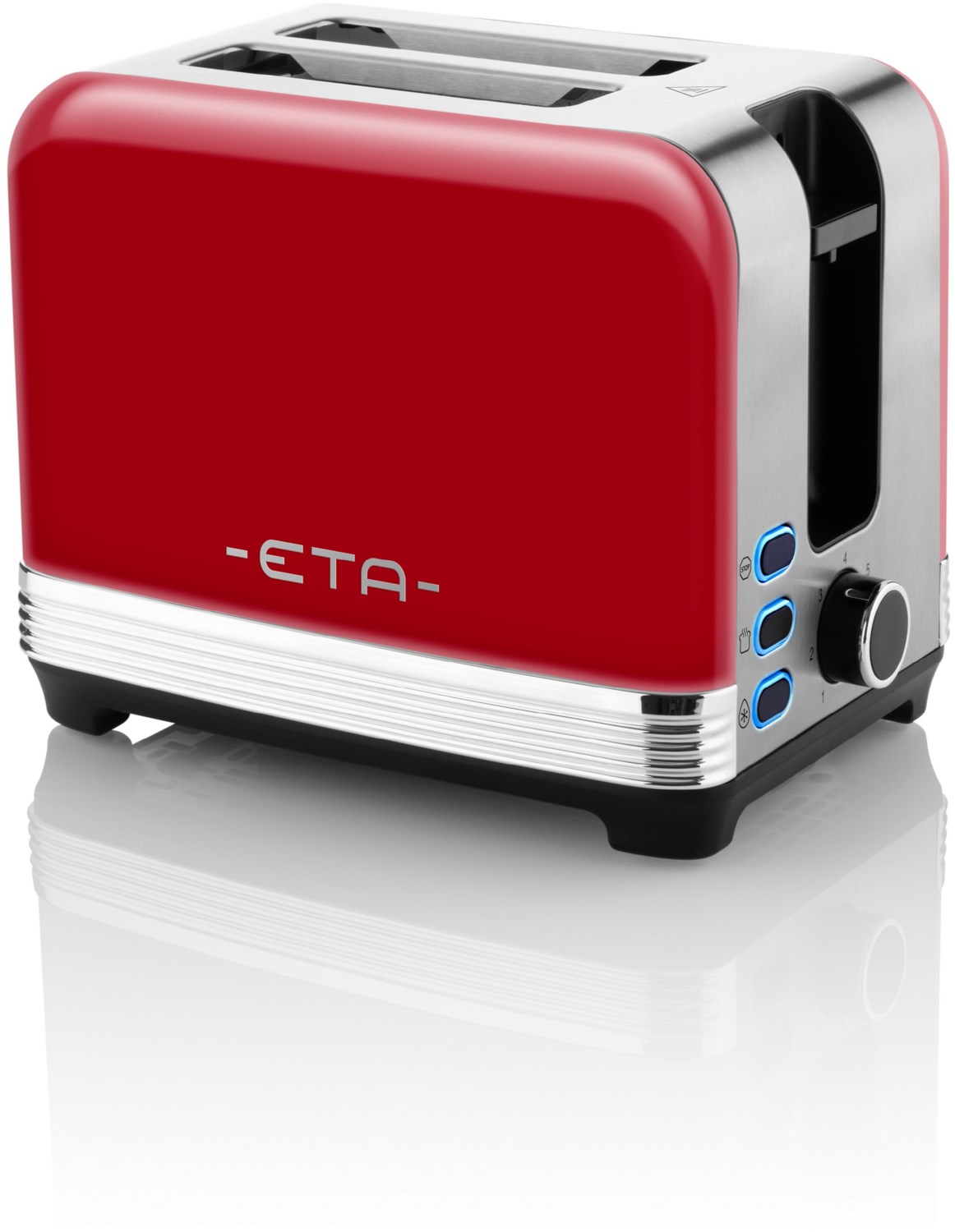Eta Storio 9166-30 Kompakt-Toaster rot | EURONICS