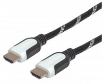 HDMI-Kabel (1,5m) mit Ethernet und Stoffummantelung