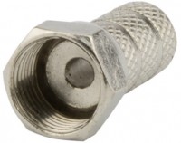 F 2 F-Stecker 5,2mm (2 Stück) schraubbar