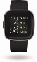 Versa 2 Smartwatch schwarz/carbon