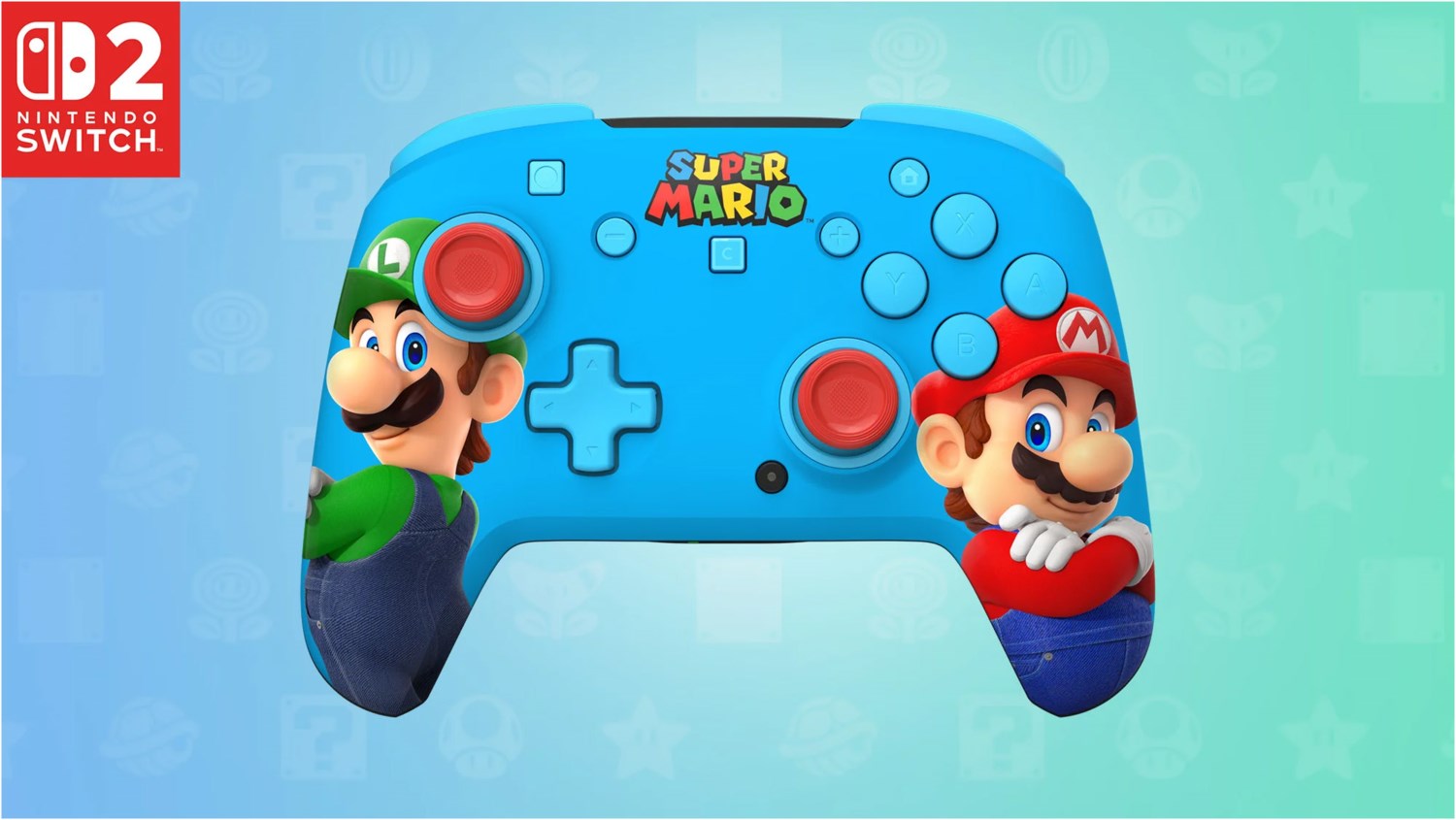 Image of Rematch Wireless Mario & Luigi Controller