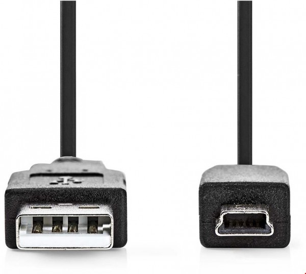 CCGB60300BK10 USB 2.0 Kabel (1m) USB 2.0 Stecker > Mini-USB Stecker schwarz