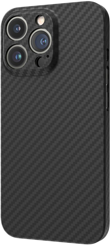 Cover Carbon Ultra für iPhone 13 Pro schwarz
