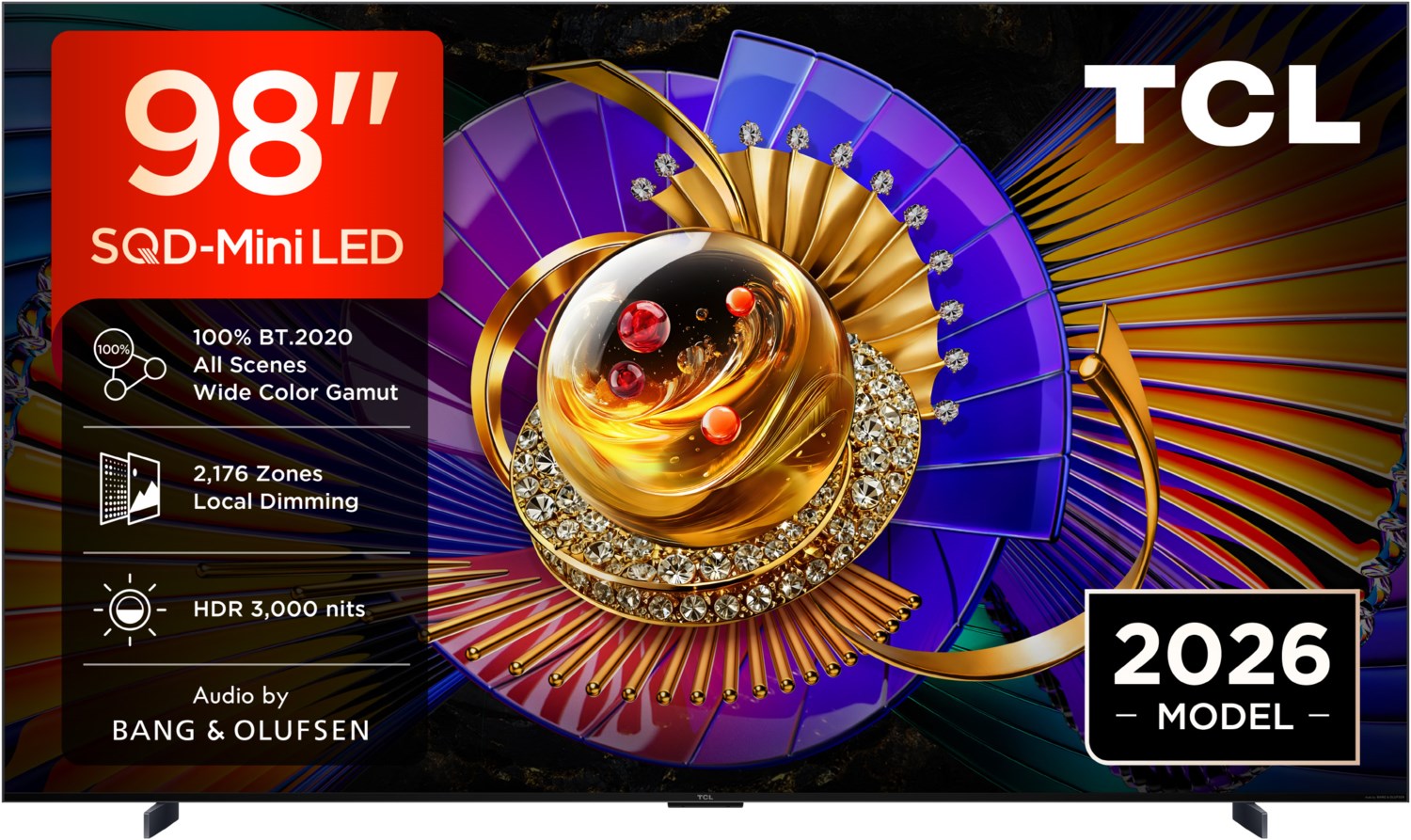 85C79L 215 cm (85") Premium SQD-Mini LED TV, 4K Ultra HD, Smart-TV, 120 Hz, DVB-T2/DVB-C/DVB-S2, Sprachsteuerung