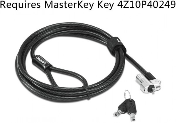 Kensington NanoSaver MasterKey Cable Lock schwarz