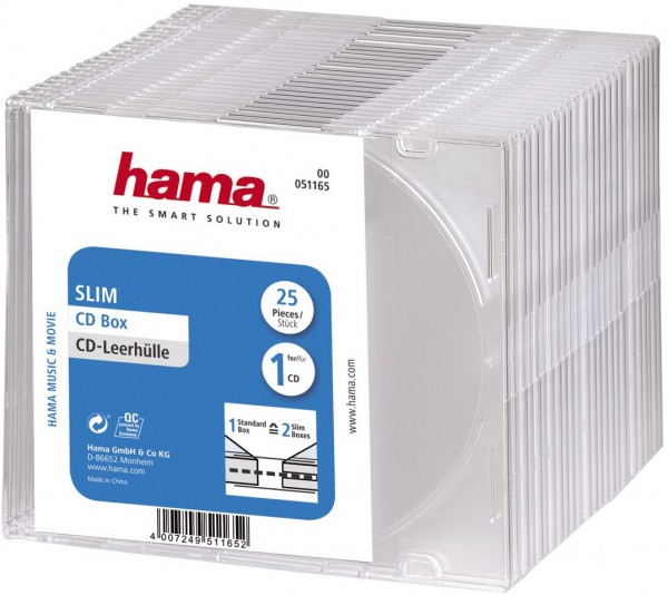 CD Slim Box 25er