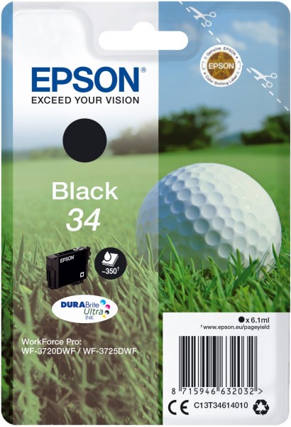 34 DURABrite Ultra Tintenpatrone schwarz
