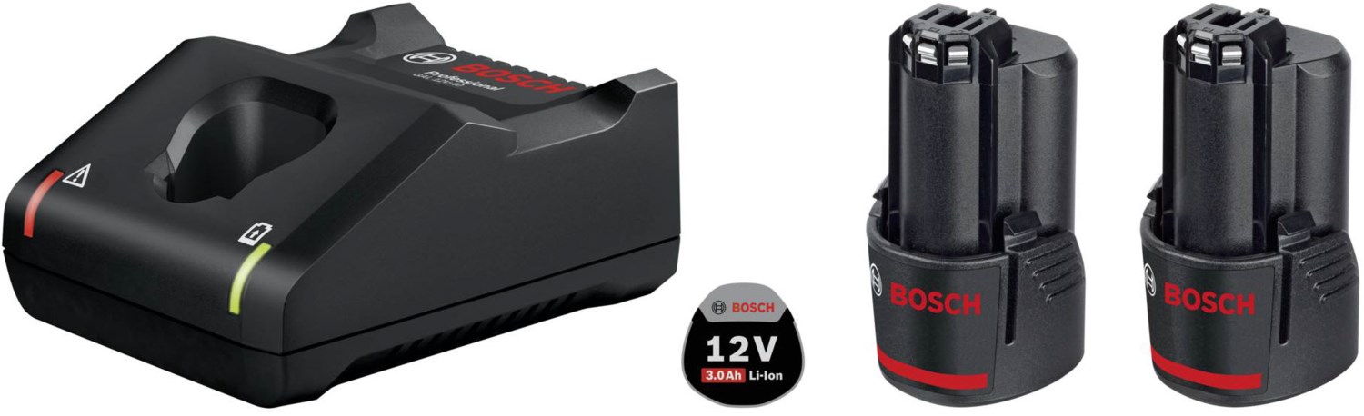 2x 3.0Ah (12V-40) Werkzeug-Akku